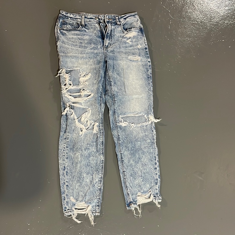 Comfort stretch waistband jeans
